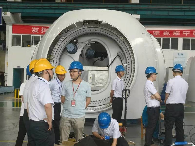 东方电气风电机组场内预紧力检测